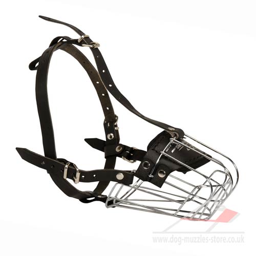 Dog Wire Basket Muzzle for Pitbull