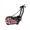 New Painted Leather Dog Muzzle K9 Special UK Union Jack Design