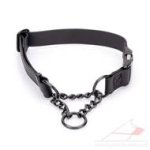 1" Biothane Martingale Collar with Buckle M L XL Adjustable Size