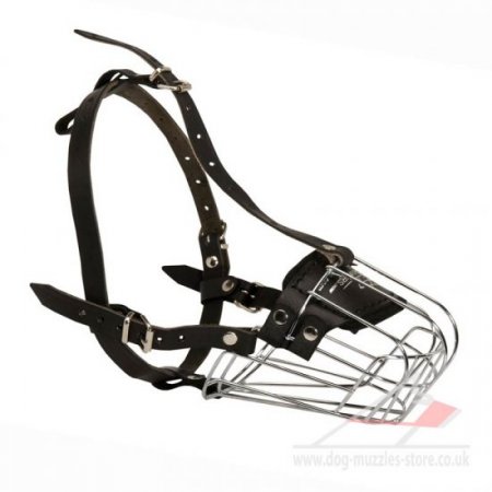 Akita and Husky Dog Wire Basket Muzzle | Husky Muzzles for Sale