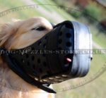 Closed Dog Muzzle Basket for Golden Retriever Muzzle Size