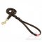 Strong Dog Lead with Handle | Braided Leather Dog Lead