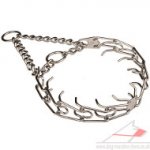 Dog Training Collar Martingale Chain with Chrome Plating 3.2 mm