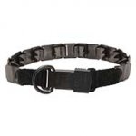 Matt Black Steel Dog Collar Neck Tech Sport by Herm Sprenger