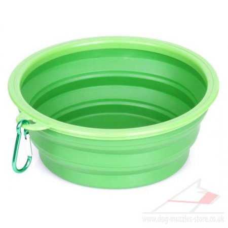 Portable Dog Bowl For Walks | Folding Dog Bowl