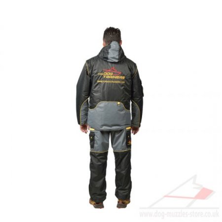 Pro IGP Dog Training Clothing "Protective Suit" in Black/Gray