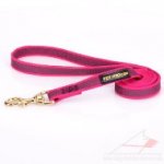 Ultramodern Pink Dog Training Leash For Middle And Large Dogs