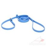 Waterproof Dog Collar and Leash in Light Blue