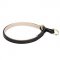 Strong and Comfortable Soft Padded Dog Leather Collar Choker