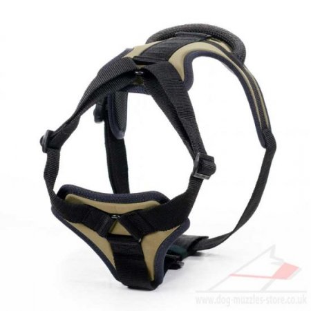 Khaki Dog Harness for Walking Small Medium Extra Large Szs