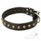 Handmade Dog Collar with Brass Studs