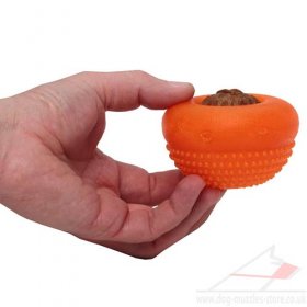 Chew'n'Roll Tough Dog Toys for Medium Dog Breeds, 3.5" D