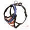 Designer Dog Harness Painted | Handmade Dog Harness with Handle