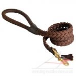 Heavy Duty Hand Braided Dog Leash with Comfy Round Handle