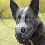 K9 Dog Muzzle for Police Dogs, Perfect for GSD!!!