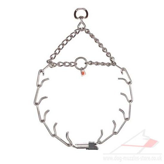 4mm Prong Collar for Large Dogs with ClickLock Buckle