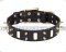 Cheeky Spiked Leather Dog Collar from FDT Artisan