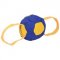 Soccer Ball Dog Toy Tug with Handles for Training and Games