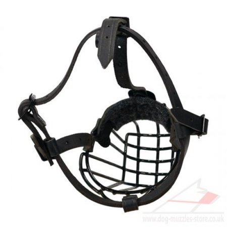 Strong Metal Wire Basket Dog Muzzle "For Everyone"