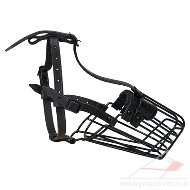 Improved Bestseller! Black Basket Muzzle for Labrador Retriever