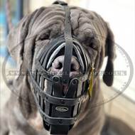 Neapolitan Mastiff Basket Muzzle for Giant Dogs UK Bestseller