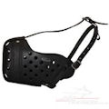 Leather Dog Muzzle for Super Strong Attack / Agitation Training