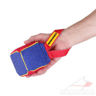 Square-Shaped Dog Tug Toy with Handle for Dog Biting Training