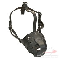 Muzzles for Dogs with Long Snout, Reliable and Soft Leather