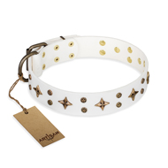 Great White Dog Collar FDT Artisan 'Bright Stars' Great White Dog Collar FDT Artisan 'Bright Stars'