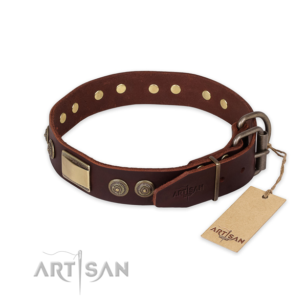 Leather Dog Collar buy uk