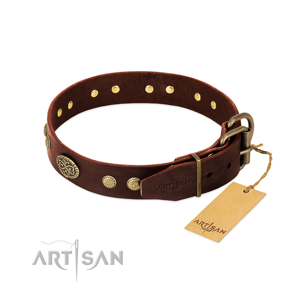 Leather Dog Collar Buy UK