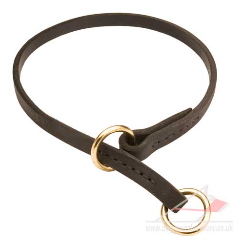 Choke dog collar