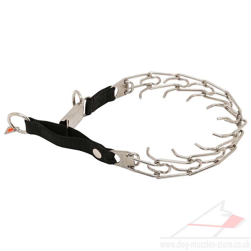 Dog Prong Collar with Quick Release Buckle HERM SPRENGER