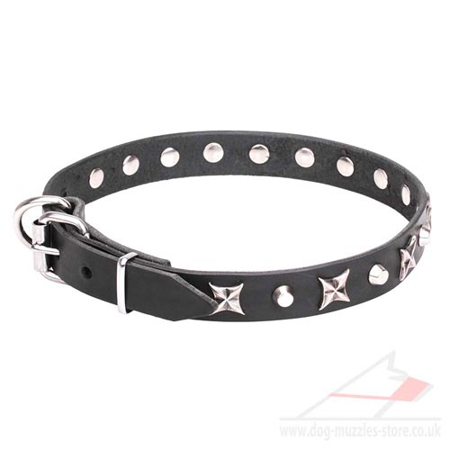 leather dog collar for sale