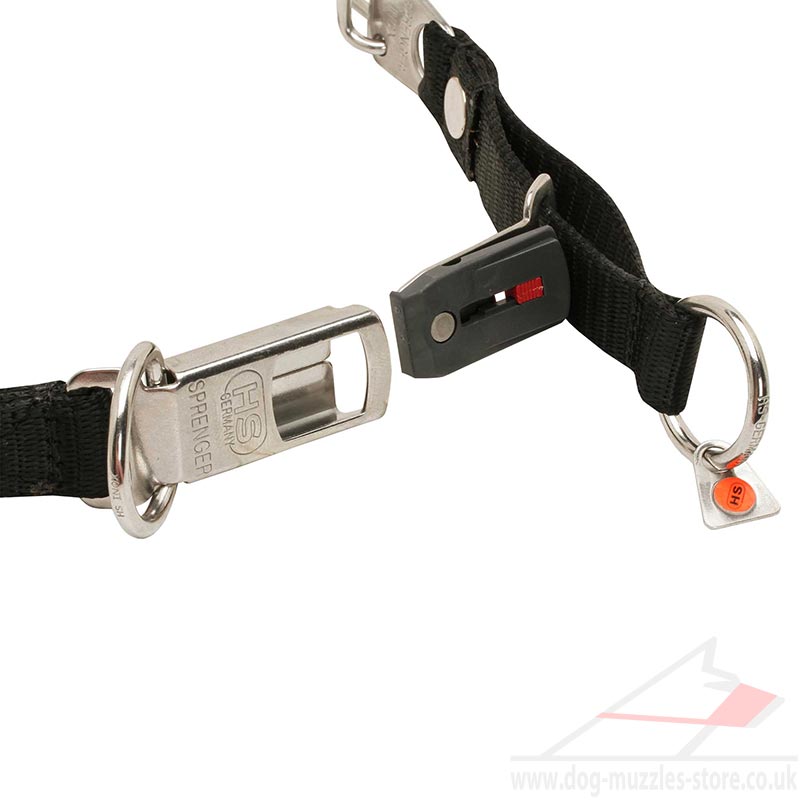 Dog Prong Collar with Quick Release Buckle HERM SPRENGER
