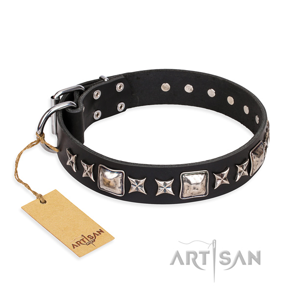 Black dog collar for sale