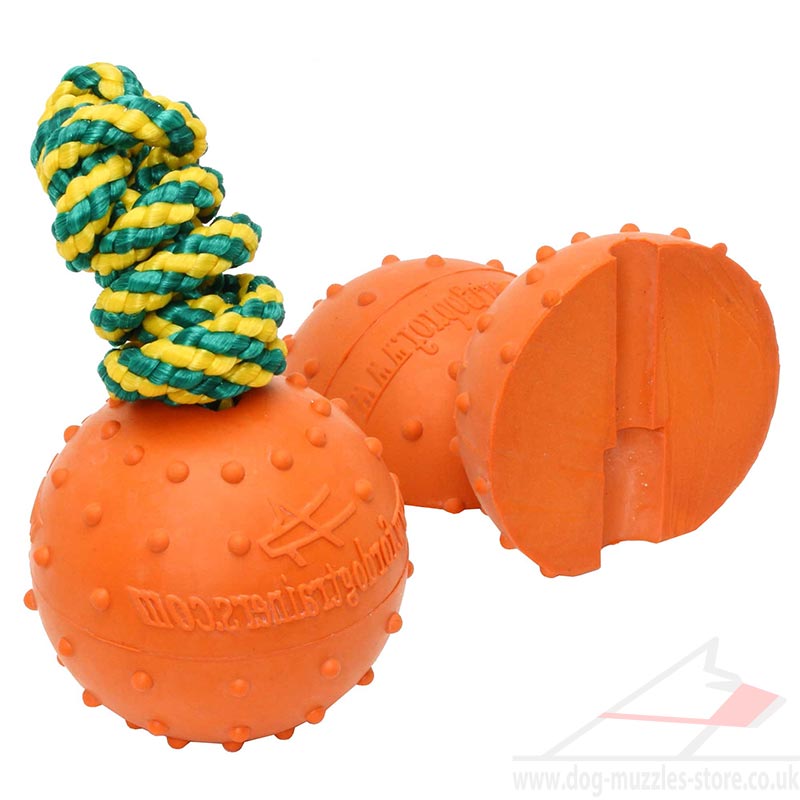 Rubber Ball for Water Games Non Sinking Rubber Dog Ball 2.8 £11.55