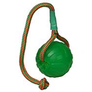 NEW Dog Ball with Rope - Perfect Dog Fetch Toy for Playing 3.5\" NEW Dog Ball with Rope - Perfect Dog Fetch Toy for Playing 3.5\"