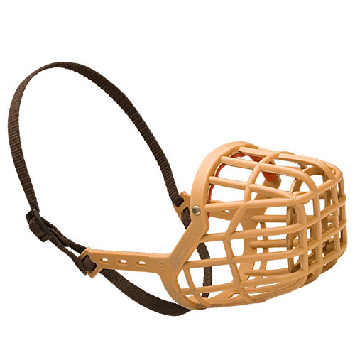Plastic Dog Muzzle Basket