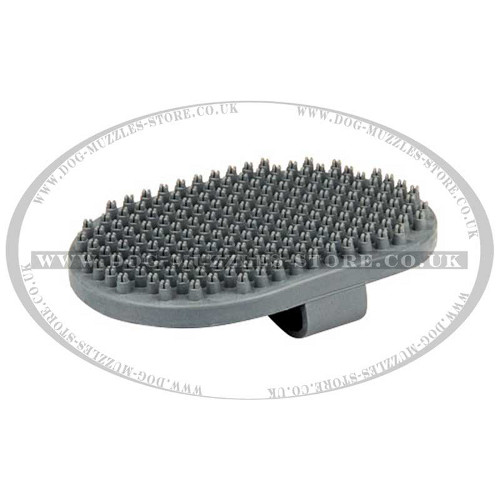 Soft rubber dog brush for dog grooming