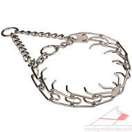 Dog Training Collar Martingale Chain with Chrome Plating