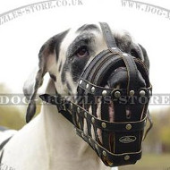 Big Dog Muzzle for Great Dane, Soft Padded Royal Design Big Dog Muzzle for Great Dane, Soft Padded Royal Design