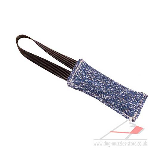 Small Dog Bite Tug with Handle for Puppy Training