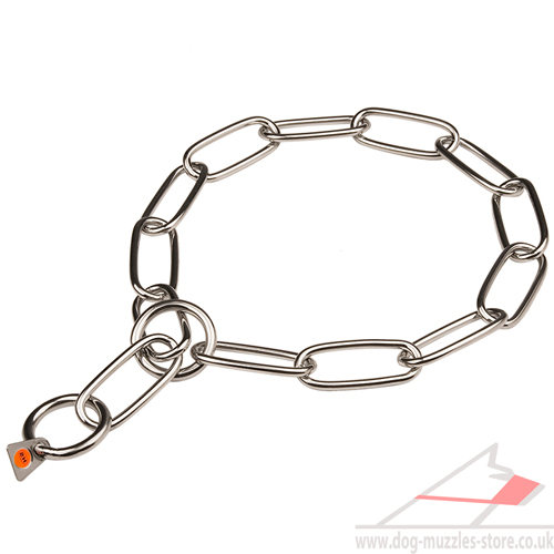 Fur saver hot sale choke chain