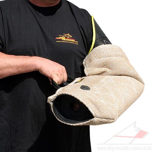 Jute Dog Bite Arm Sleeve for IGP Training