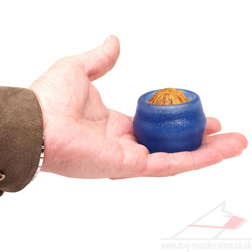 Cool Dog Toys with Treats for Chewing 'Funny Bun', Small Size
