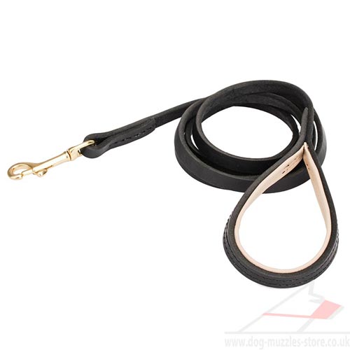 Dog Lead with Padded Soft Handle and Durable Stitch - Click Image to Close