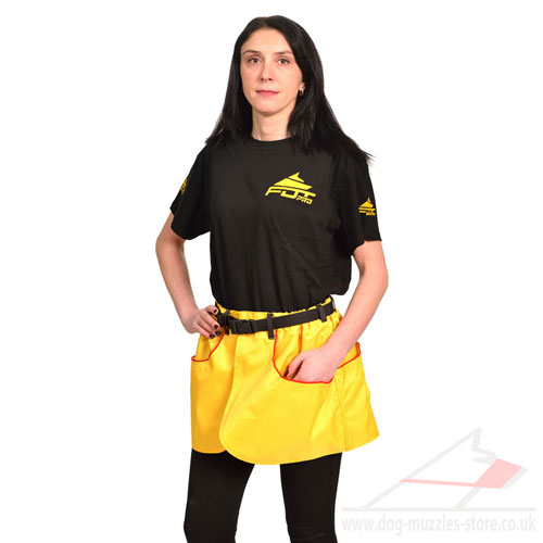 Waterproof Nylon Dog Training Skirt with Back D-ring
