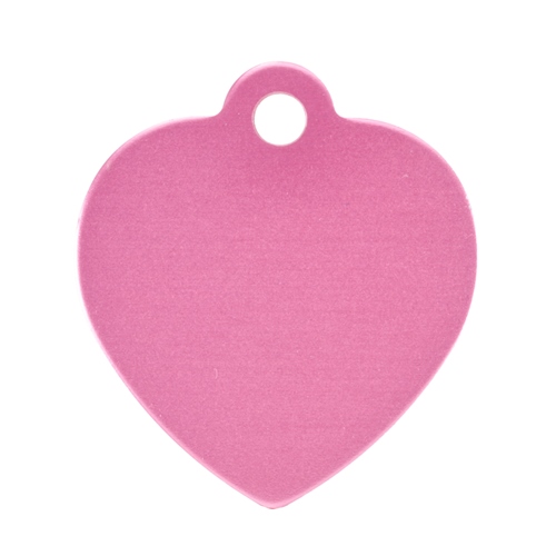 Dog ID Badge in Heart Shape