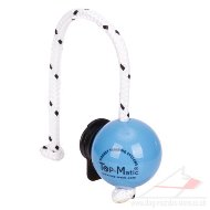 Soft Plastic Dog Ball on Rope & MULTI Power Clip